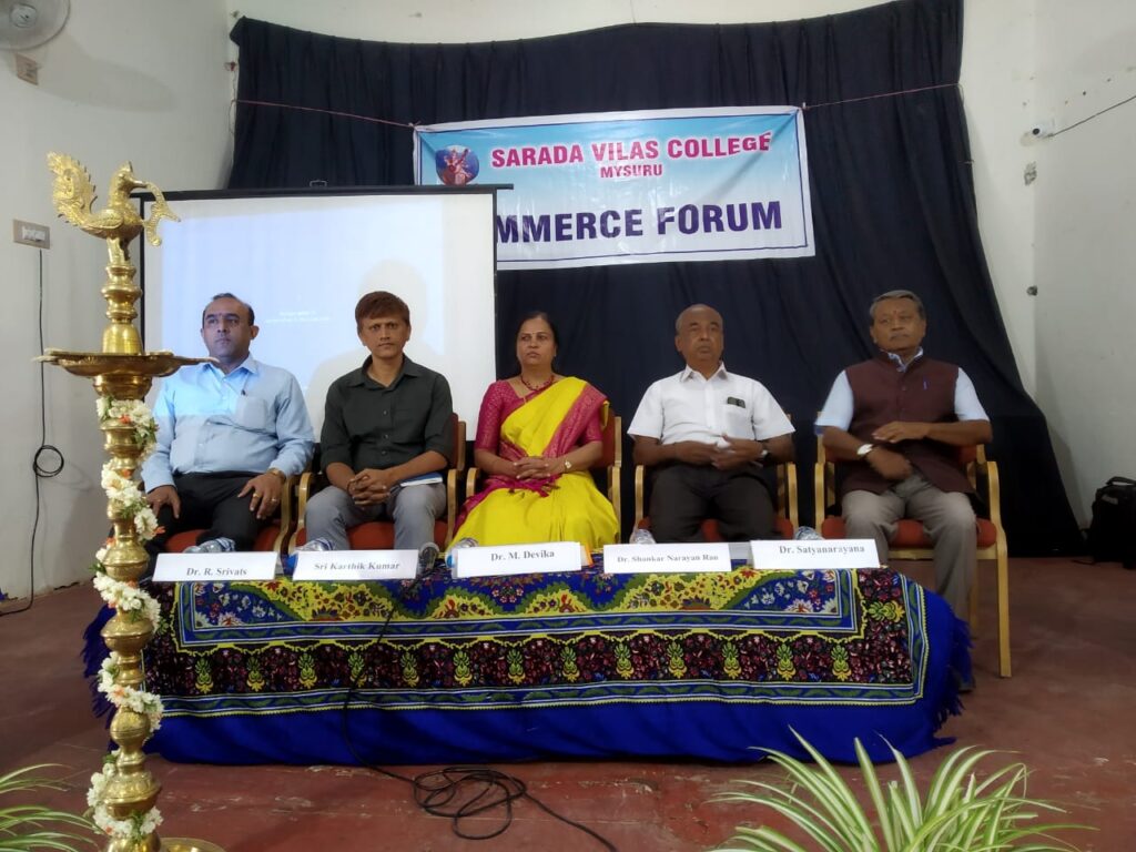 Orientation Program on Entrepreneurship in GST Profession at Sarada Vilas College